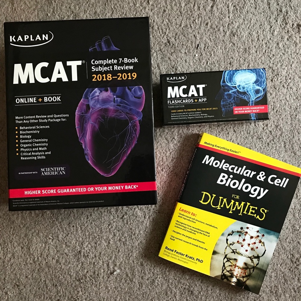 Kaplan MCAT Study Flashcards